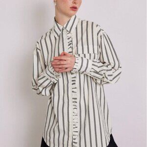 Damson Madder Kylie Oversized Ruffle Blouse